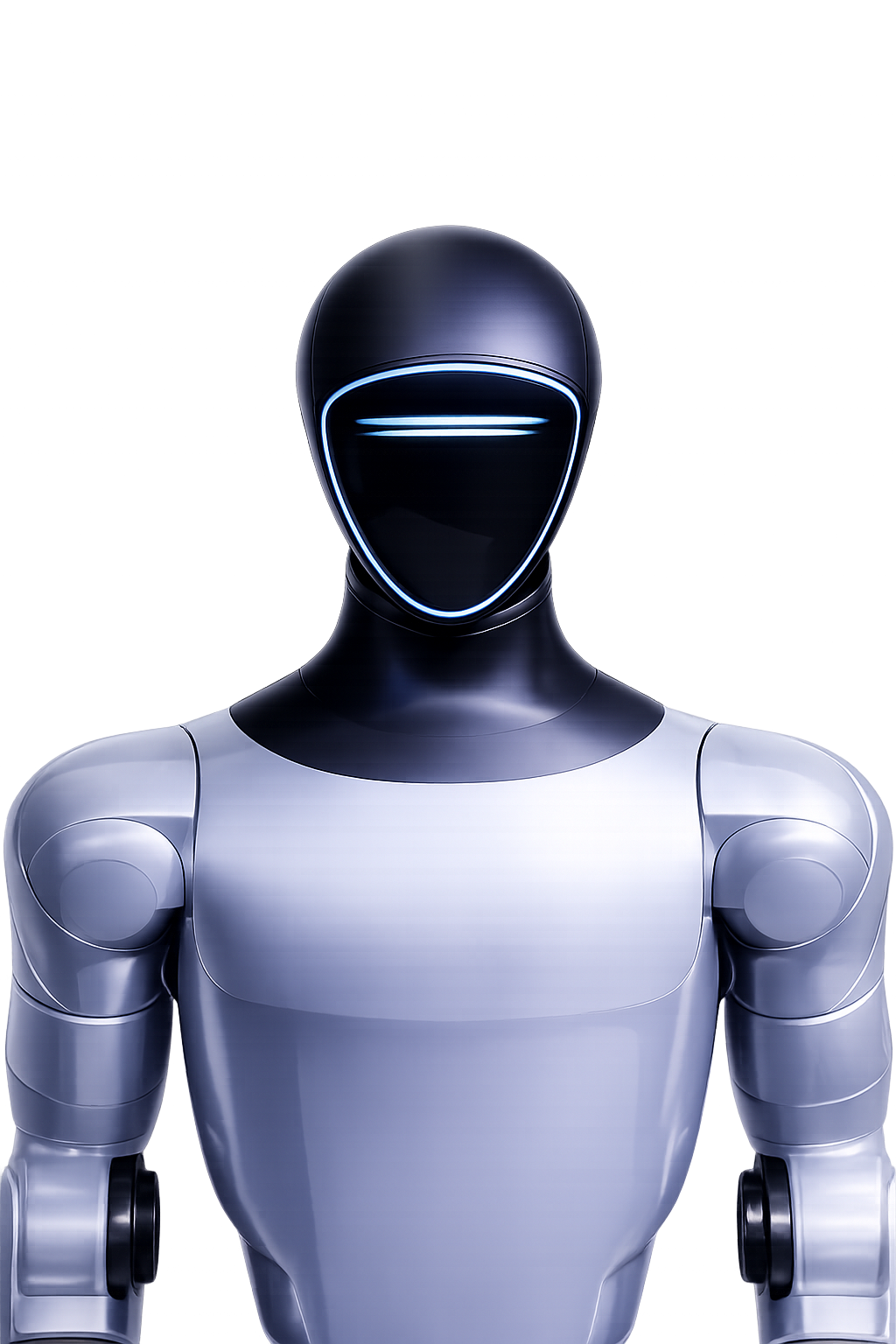 Humanoid Robot - Close-up Portrait